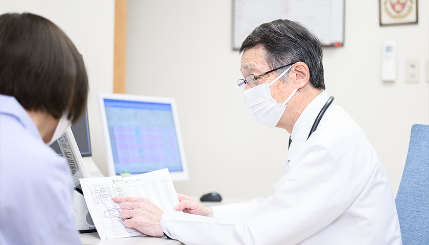 循環器だけでなく内科全般に対応した総合的な診療